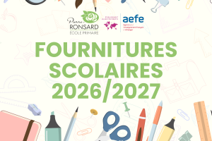 Fournitures scolaires 2627