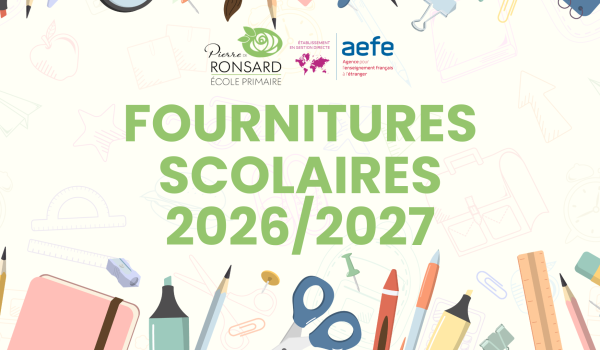Fournitures scolaires 2627